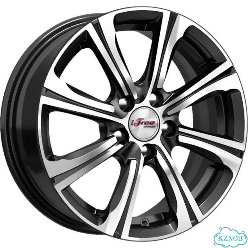 Ifree апероль 6J R15 4x100 ET46 D54.1 black jack фото 1