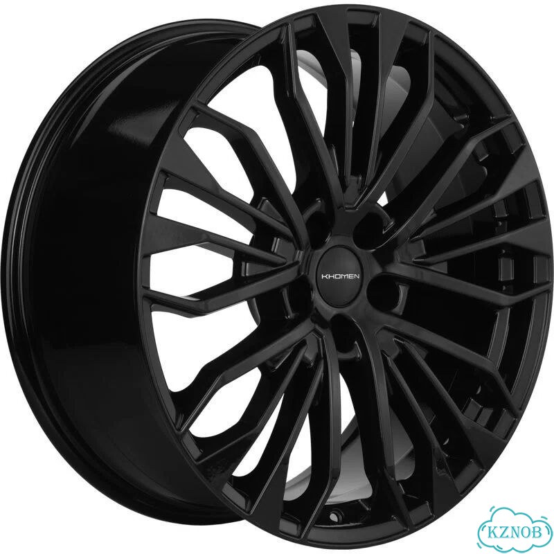 Khomen wheels KHW2009 8.5J R20 5x114.3 ET30 D60.1 black фото 1