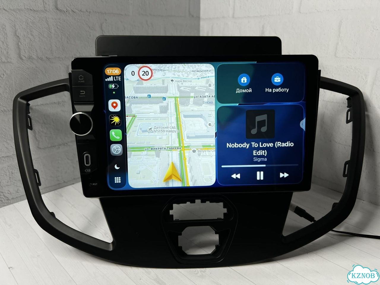 Магнитола на Ford Transit, 8/128gb, 4G, CarPlay фото 1