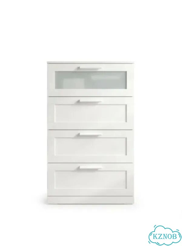 Комод Икеа Бримнес 4 (IKEA Вrimnes) 78x124х95,белы фото 2