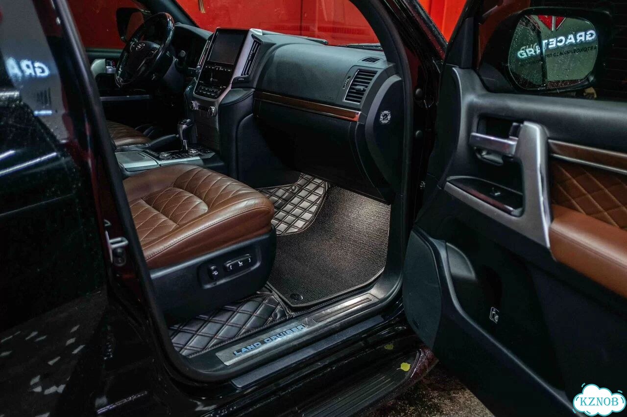 3D коврики из экокожи Toyota Land Cruiser 200 фото 4