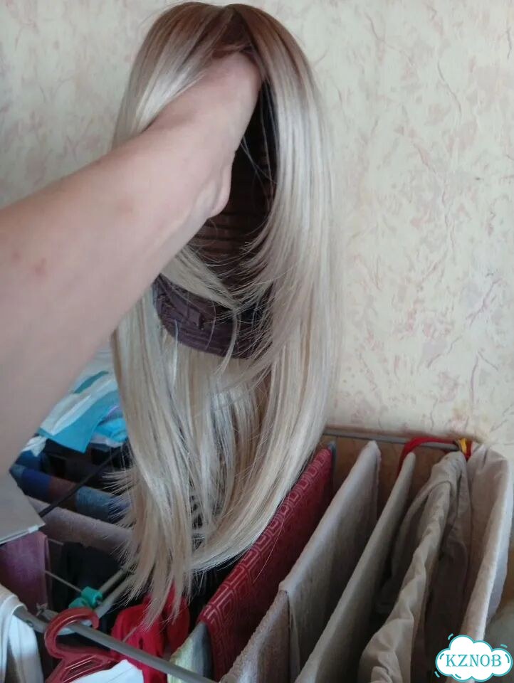 Парик из термоволокна фото 3