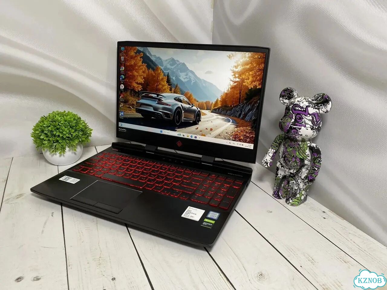 Игровой ноутбук HP omen i5/1660Ti/144Hz/256SSD фото 3