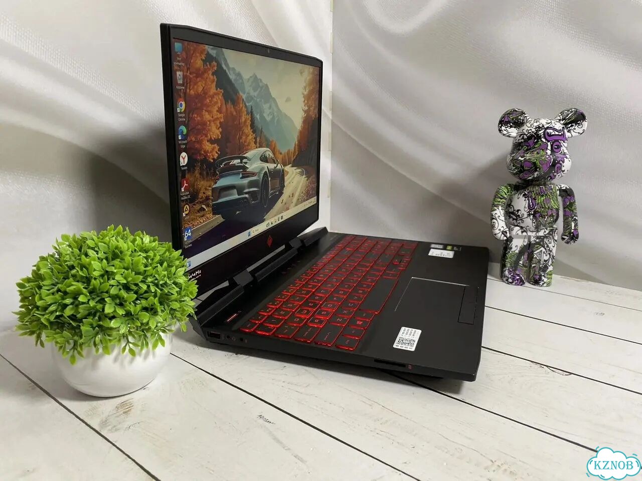 Игровой ноутбук HP omen i5/1660Ti/144Hz/256SSD фото 5