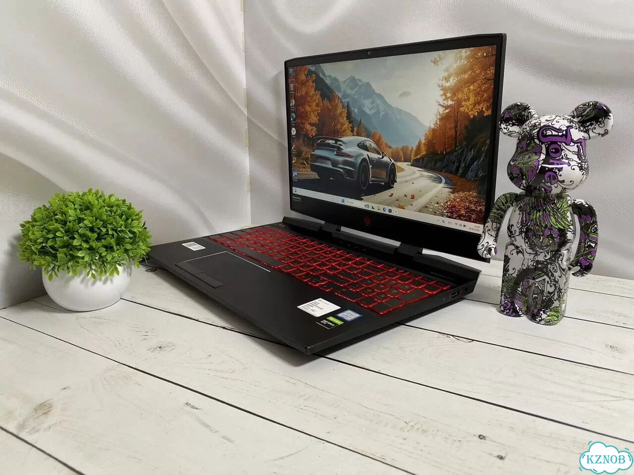 Игровой ноутбук HP omen i5/1660Ti/144Hz/256SSD фото 8