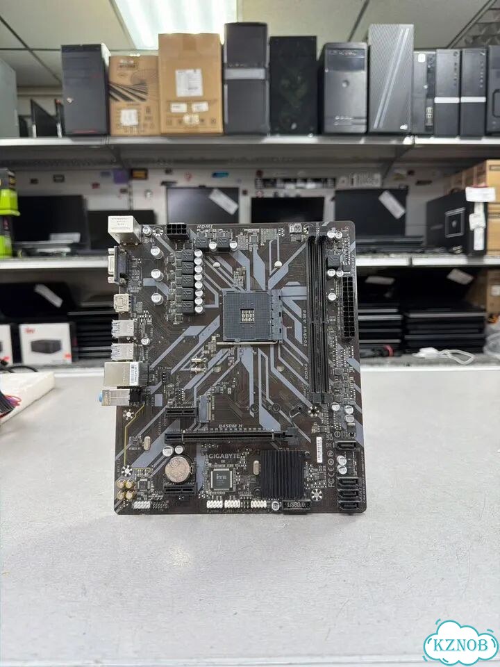 Gigabyte B450M H, Socket AM4 фото 1