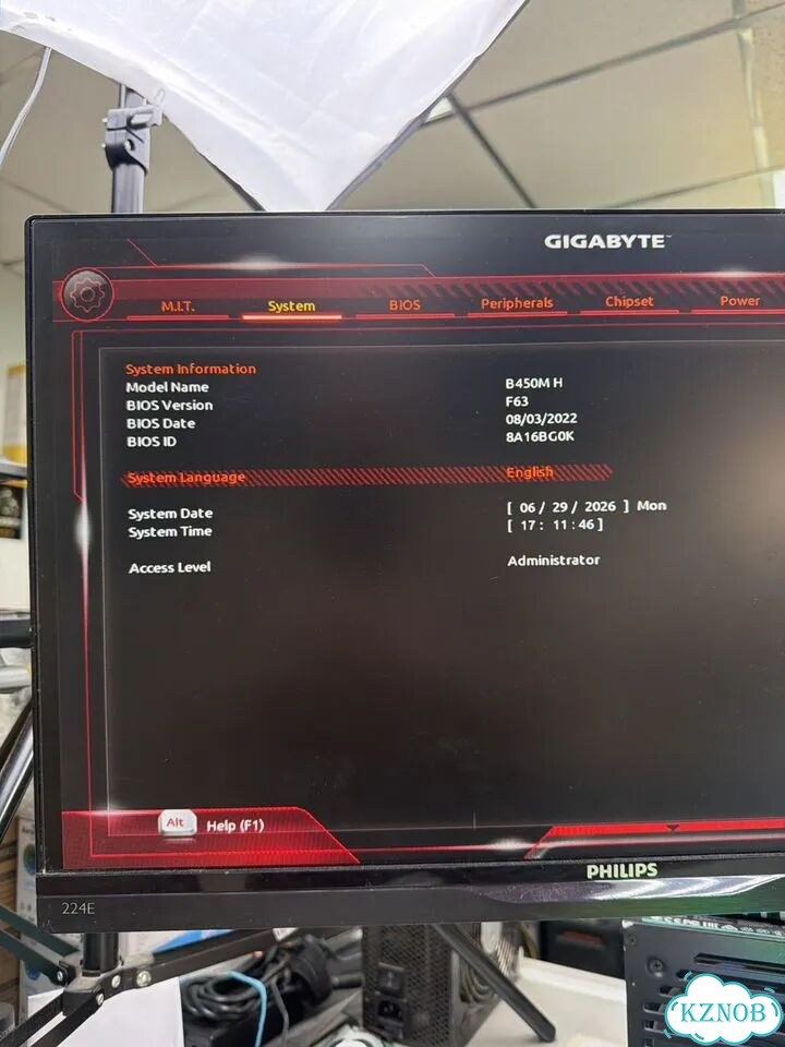 Gigabyte B450M H, Socket AM4 фото 2
