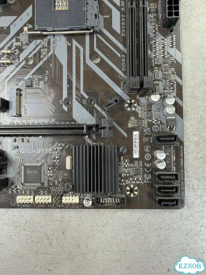 Gigabyte B450M H, Socket AM4 фото 5