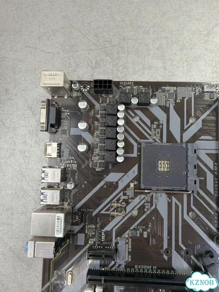 Gigabyte B450M H, Socket AM4 фото 7
