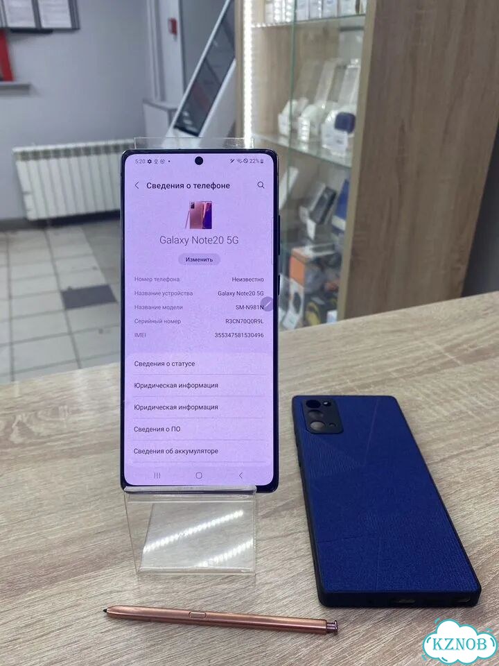 Samsung Galaxy Note 20, 8/256 ГБ, SIM + eSIM фото 2
