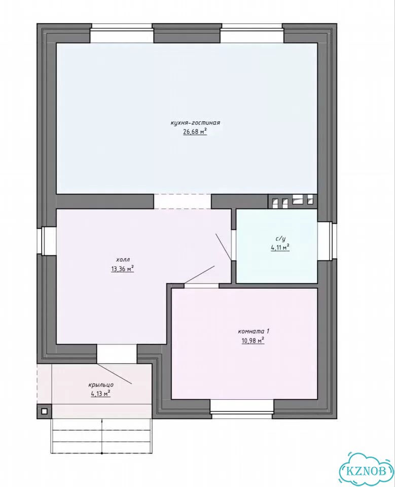 Дом 117 м² на участке 3,5 сот. фото 2