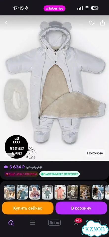 Зимний комбинезон 74 фото 6