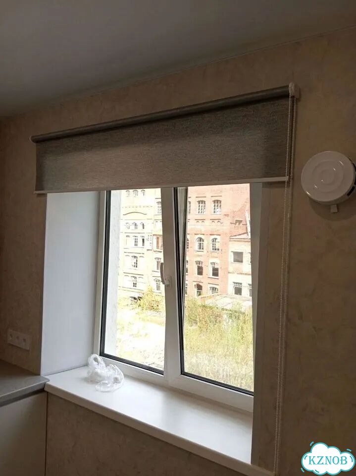 Жалюзи. Рулонные шторы зебра фото 6