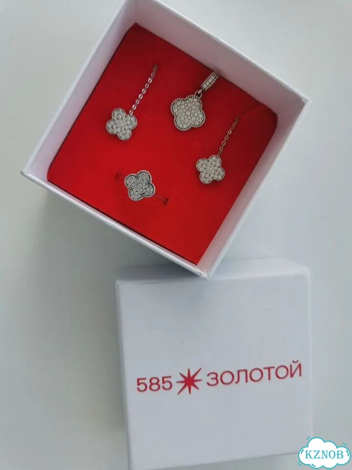 Набор украшений серебро фото 3