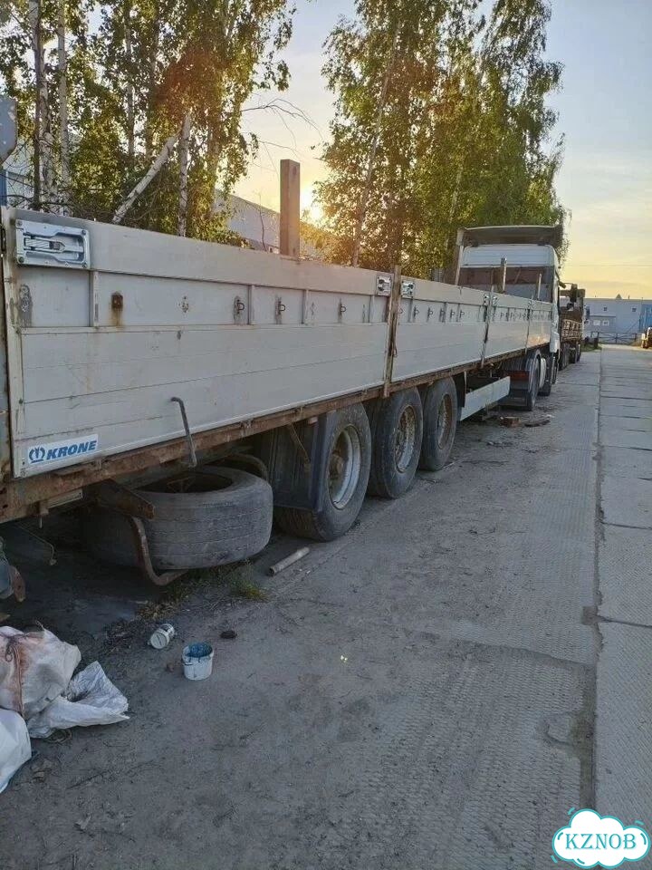 Полуприцеп бортовой Krone SD, 2008 фото 1