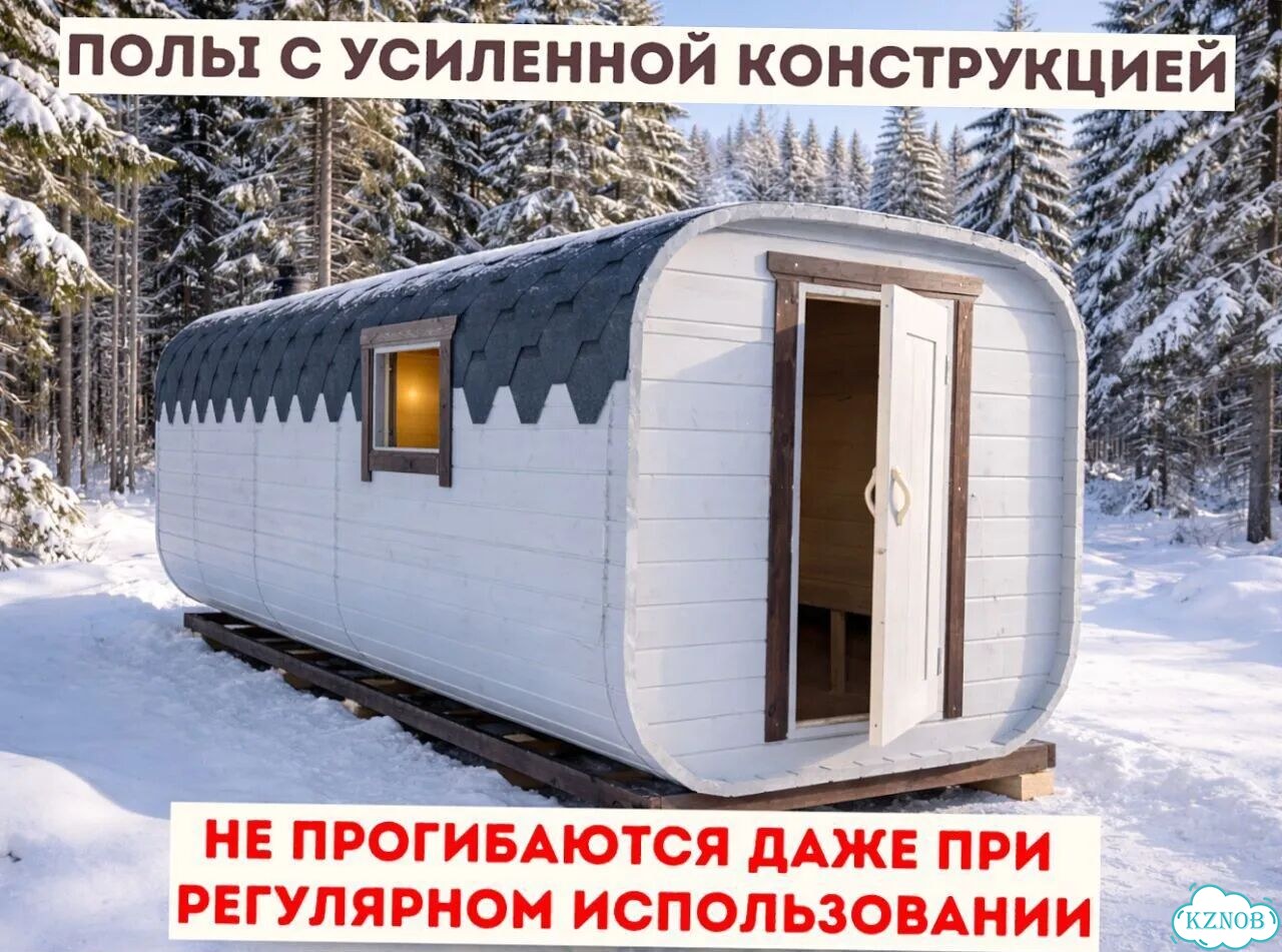 Баня-бочка под ключ фото 4