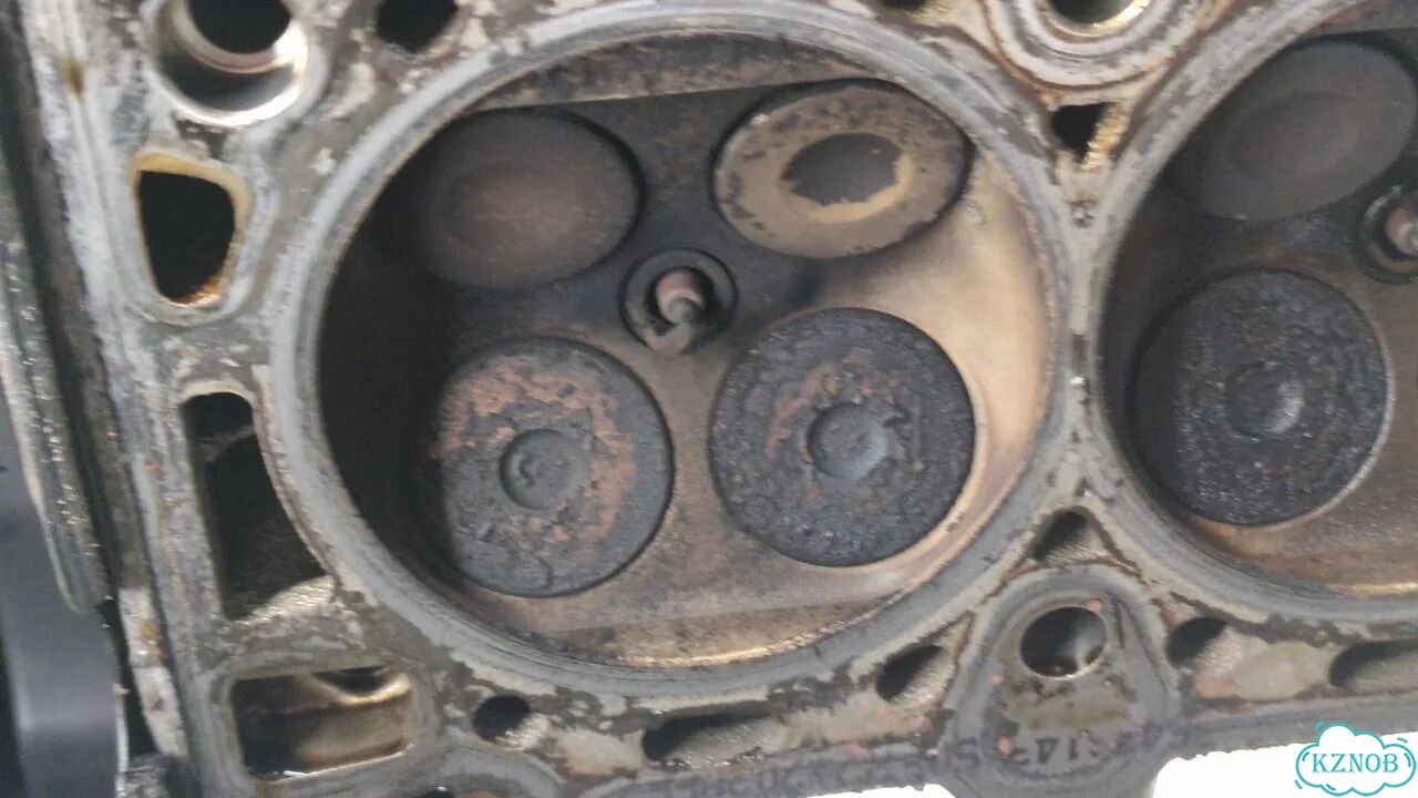Головка блока (ГБЦ) Opel Astra H Z18XER фото 8