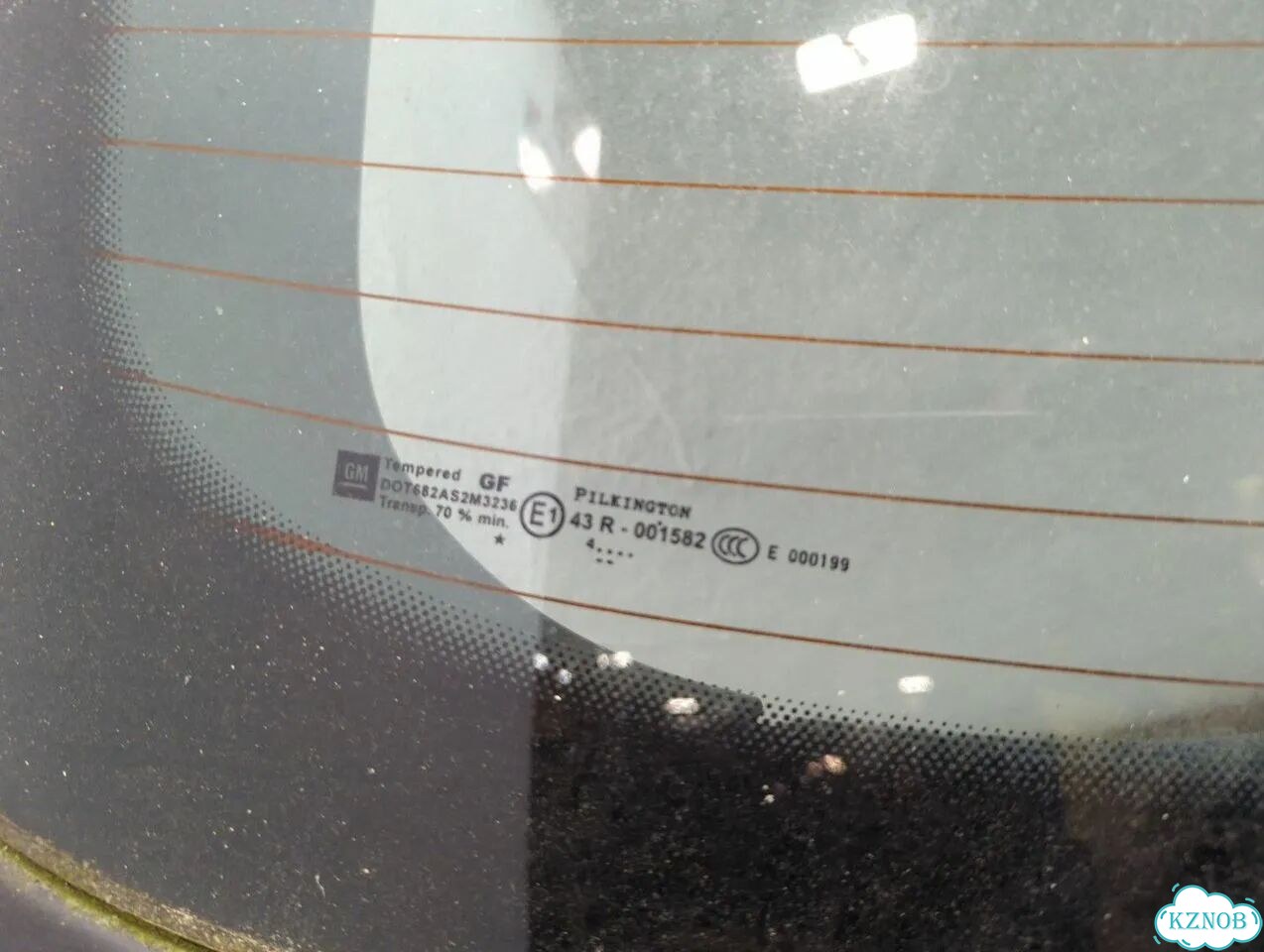 Крышка багажника Opel Astra H фото 5