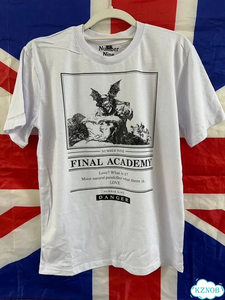 Футболка Number Nine Final Academy белая фото 1