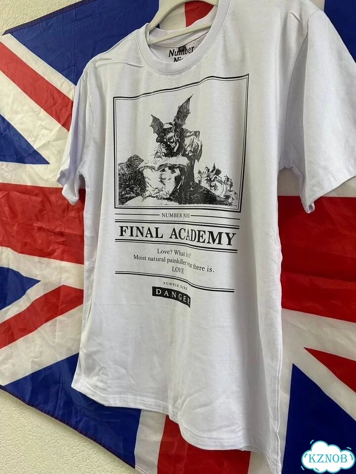 Футболка Number Nine Final Academy белая фото 3