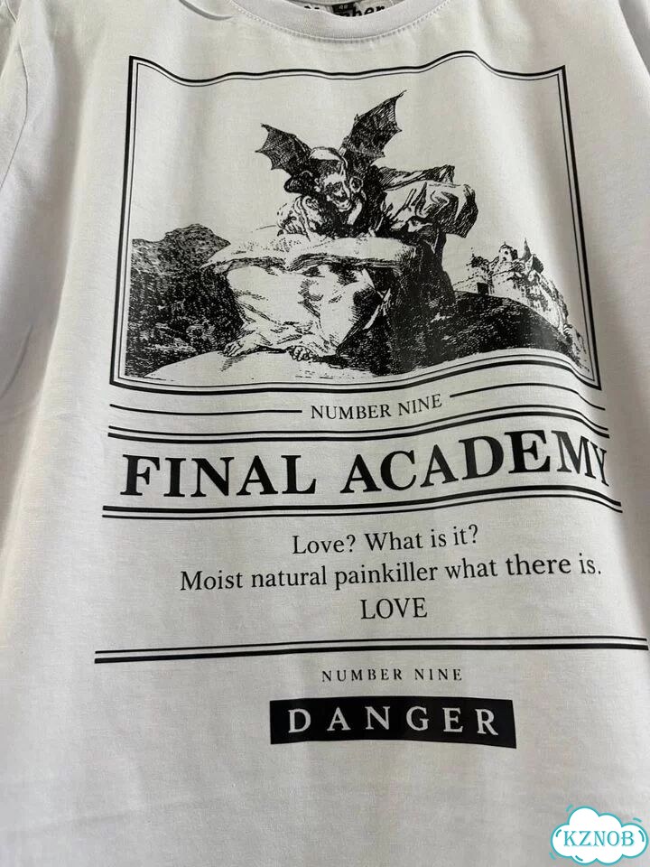 Футболка Number Nine Final Academy белая фото 6