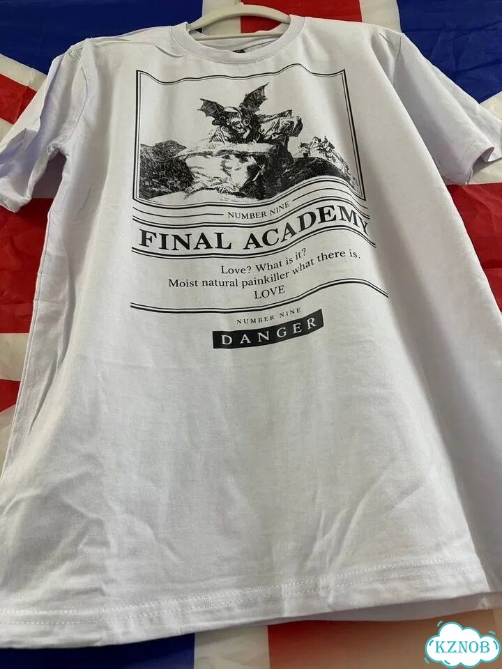 Футболка Number Nine Final Academy белая фото 9