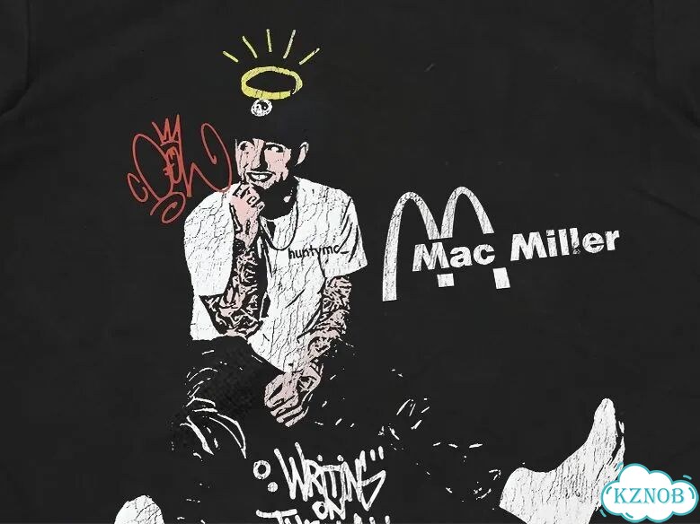 Лонгслив черный Mac Miller AD0041 фото 3