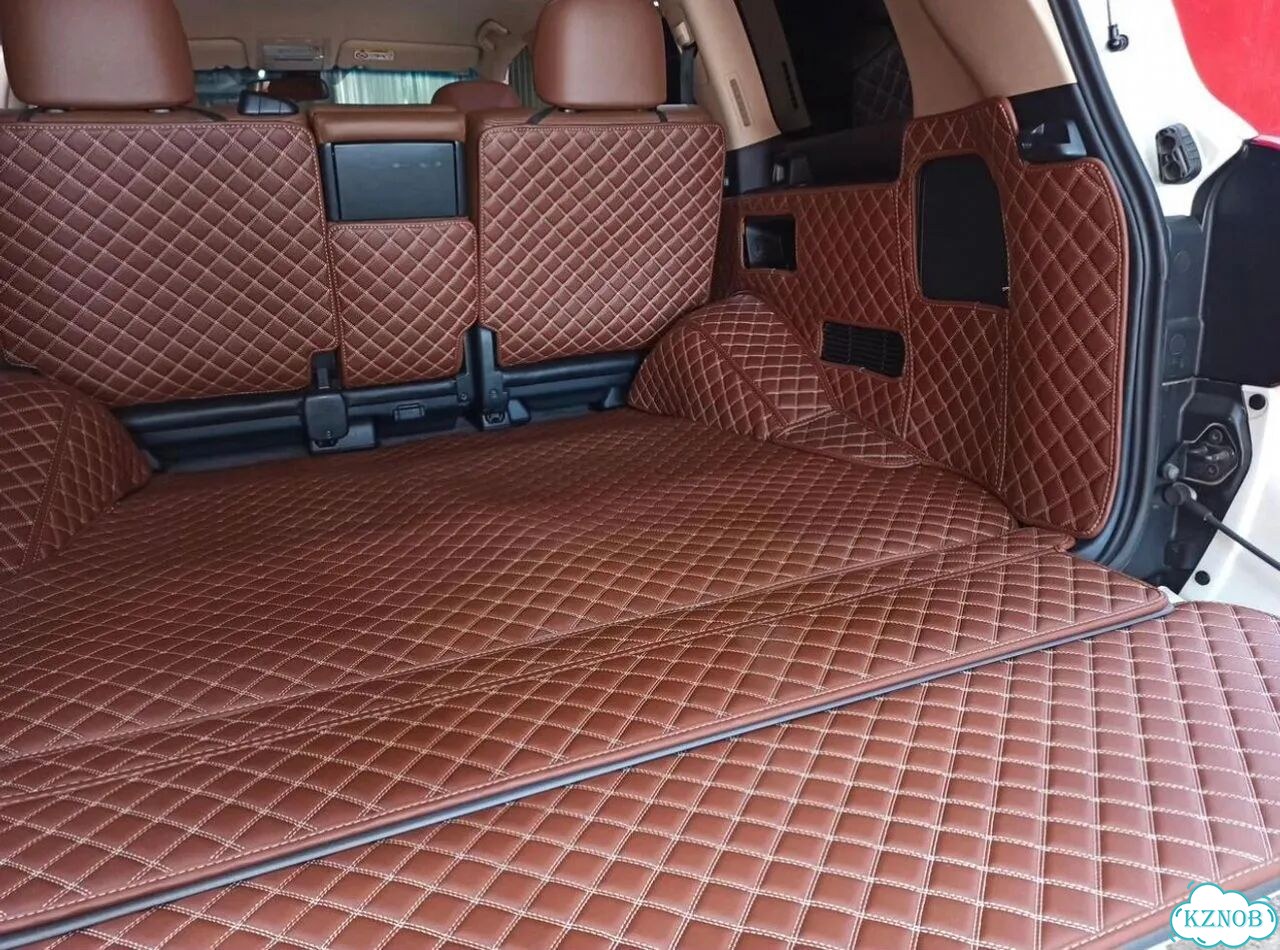 3D коврики в багажник toyota land cruiser 200 фото 3