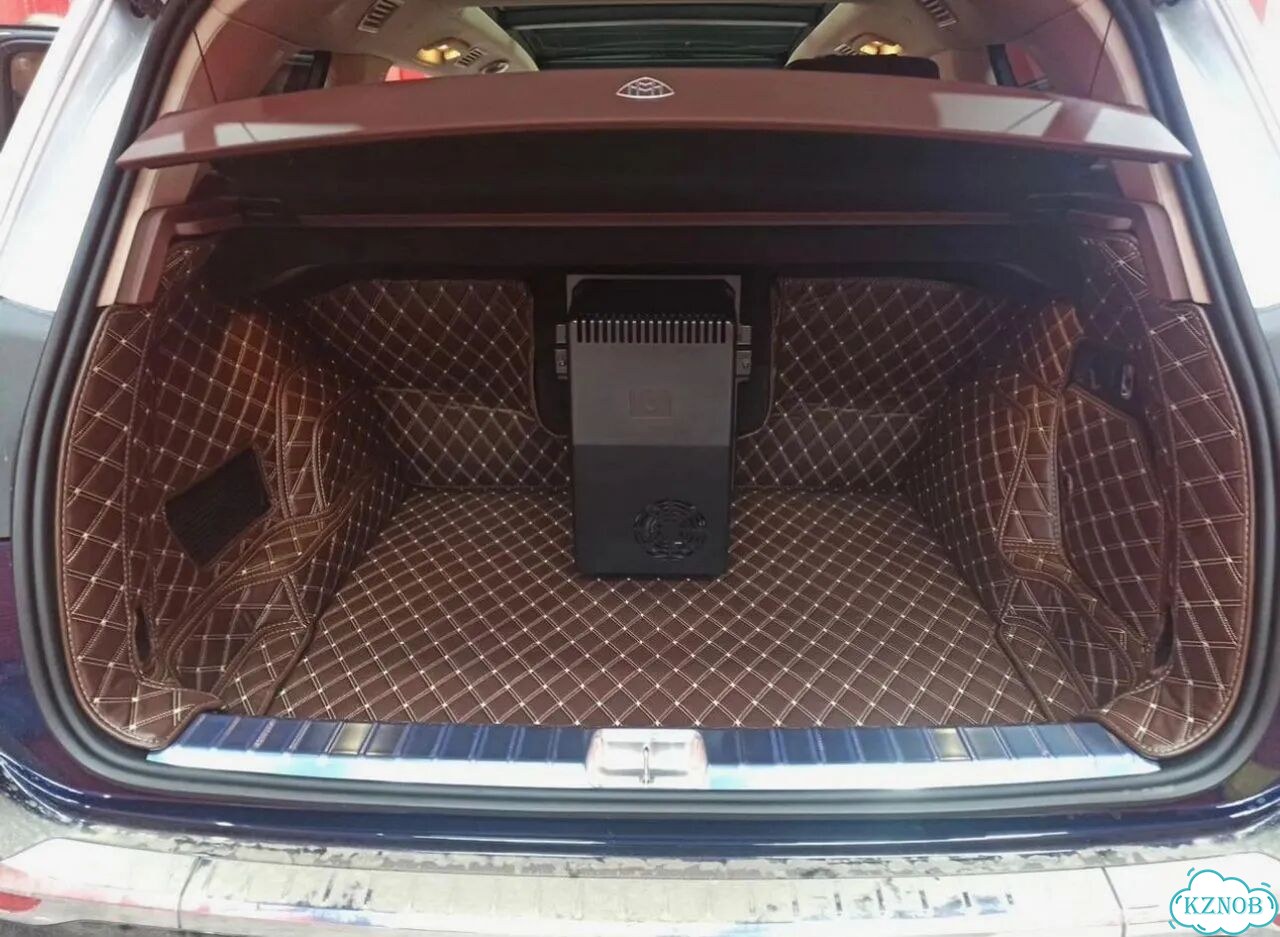 3Д коврики в багажник MB maybach GLS 2021 фото 1