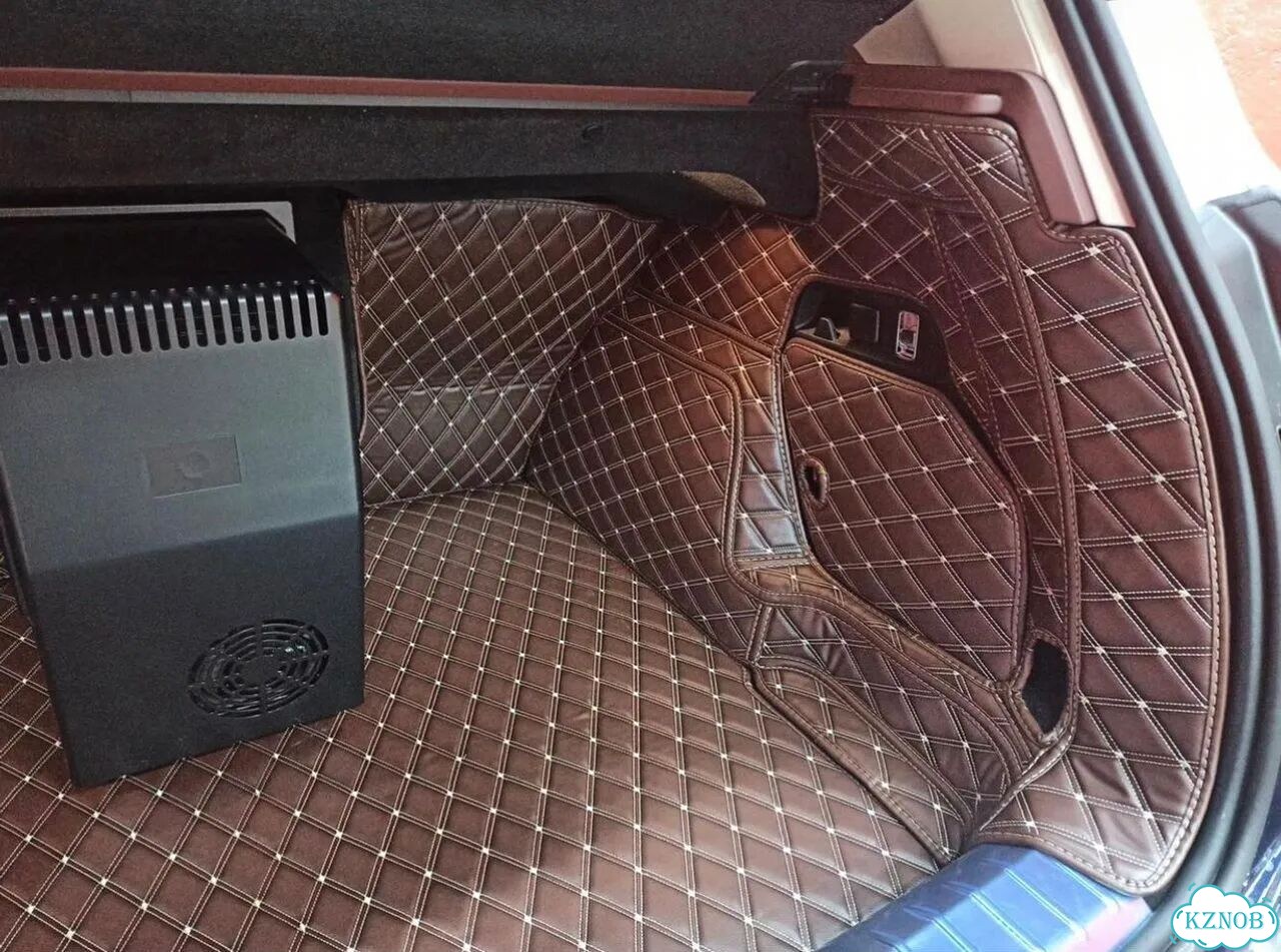 3Д коврики в багажник MB maybach GLS 2021 фото 3