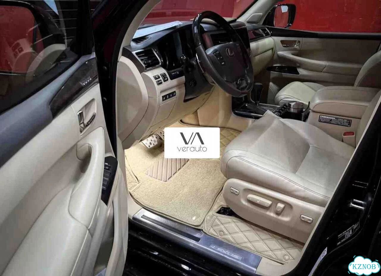 3Д коврики из экокожи Lexus LX 570 фото 1