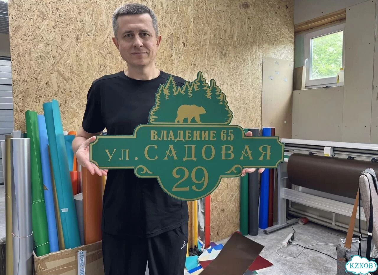 Вывеска, адресник, указатель от производителя фото 1