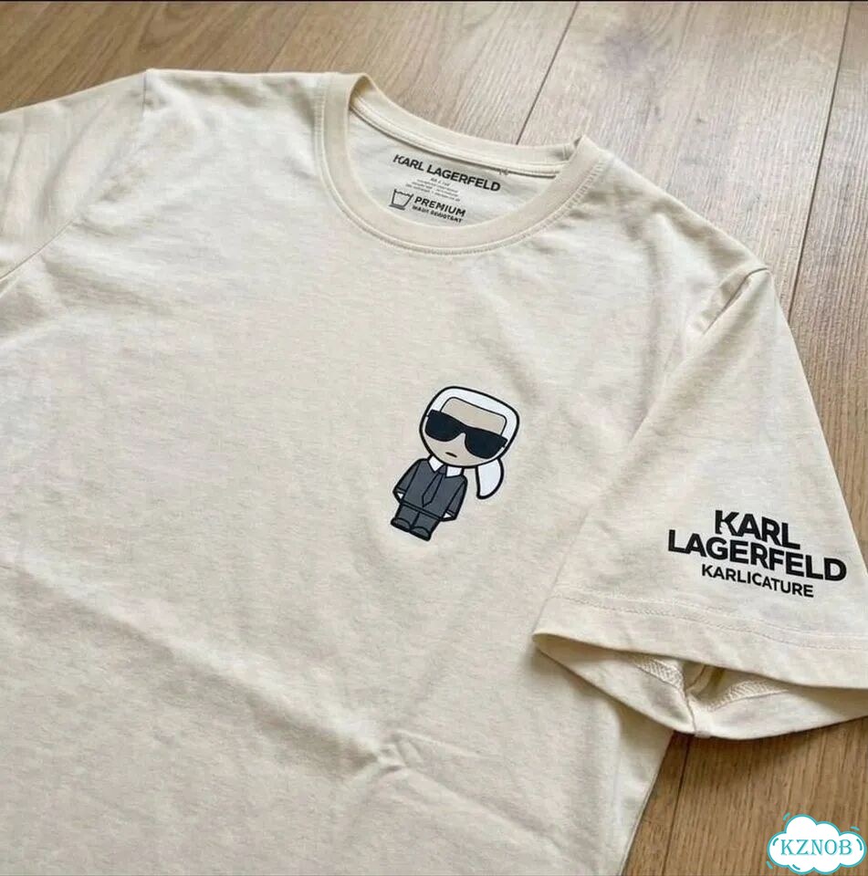 Футболка Karl Lagerfeld Ikon K-initial white фото 2