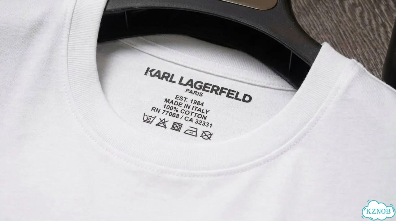 Футболка Karl Lagerfeld Ikon K-initial white фото 3