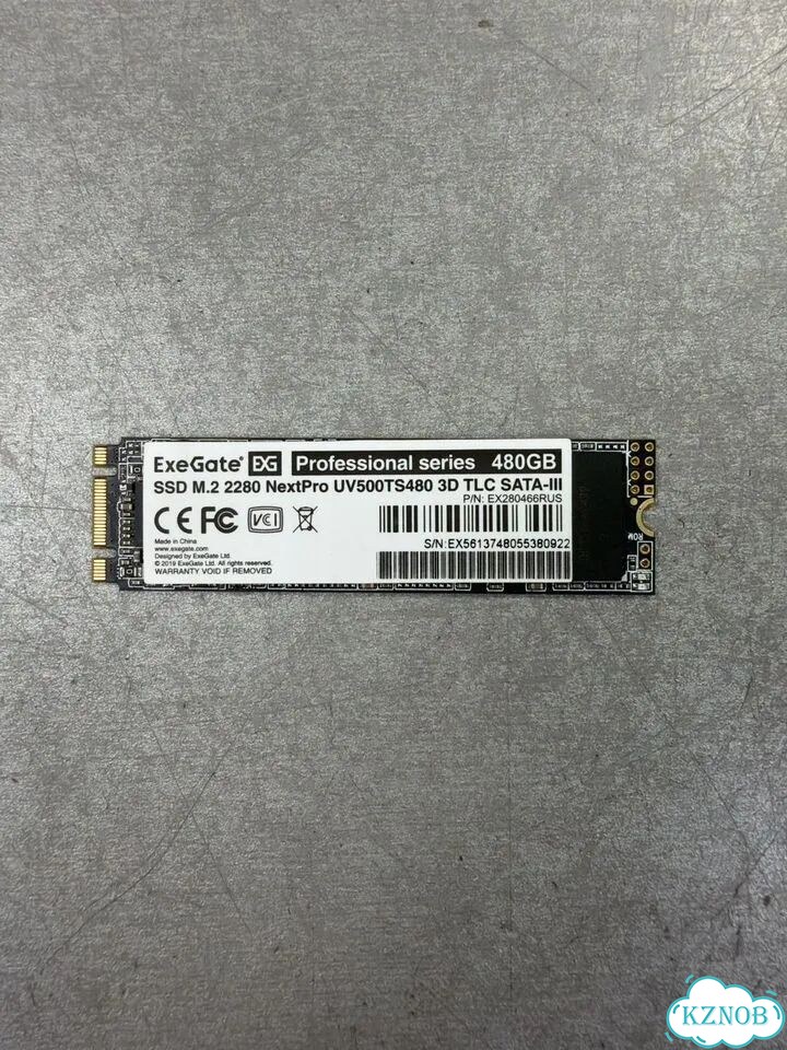 SSD ExeGate Professional 480Gb, M.2 2280, SATA III фото 1