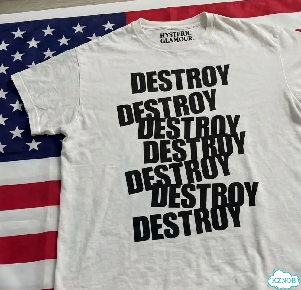 Футболка Hysteric Glamour Destroyed хайп фото 3