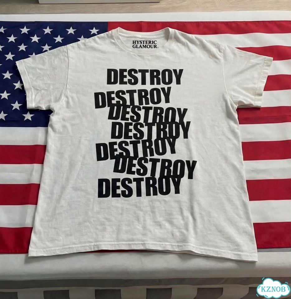 Футболка Hysteric Glamour Destroyed хайп фото 5