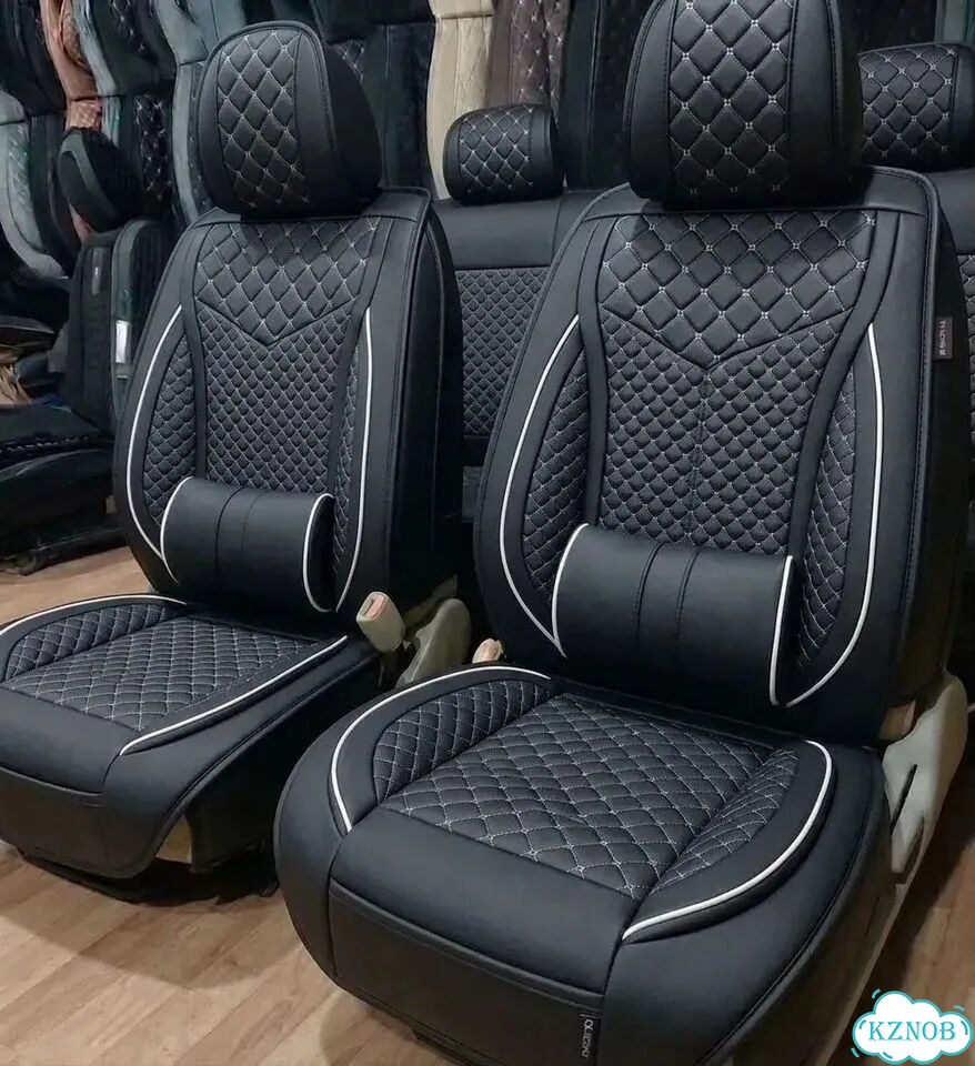 Авто чехлы польный комплект из льна фото 1
