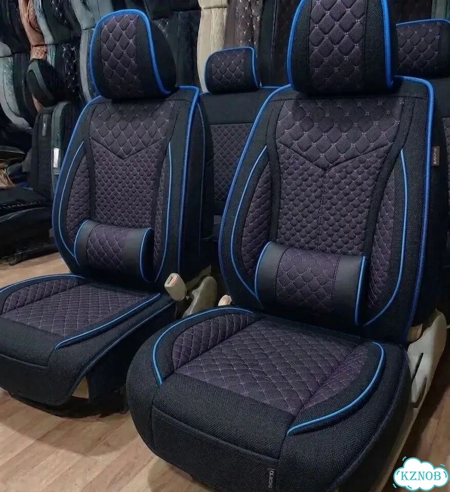 Авто чехлы польный комплект из льна фото 5
