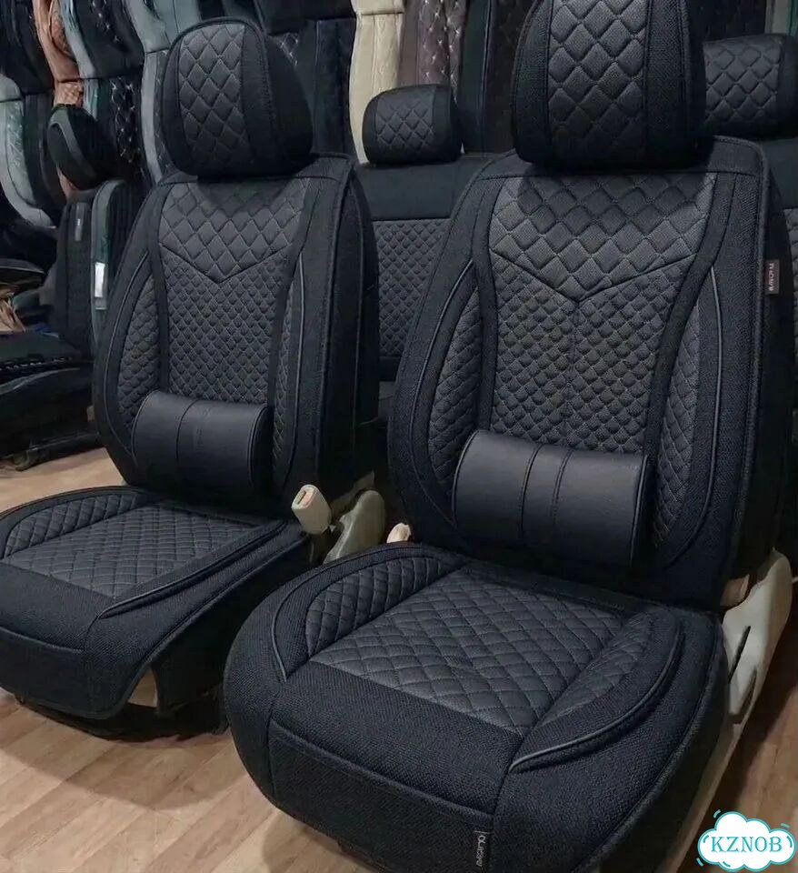 Авто чехлы польный комплект из льна фото 8
