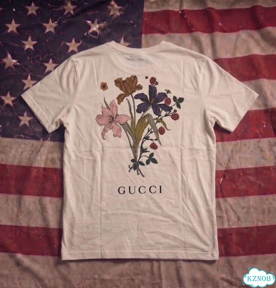 Футболка Gucci Chateau Marmont Hollywood белая фото 1