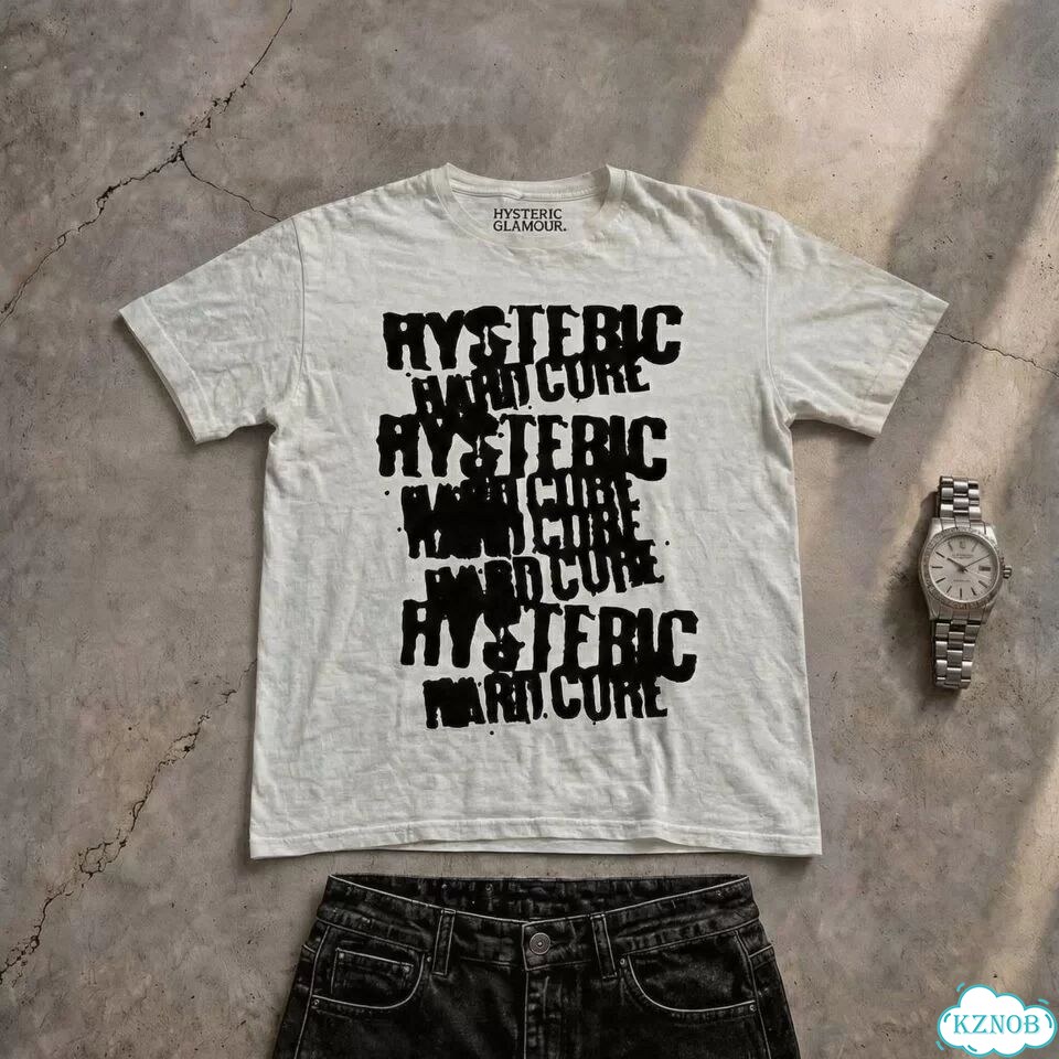 Футболка Hysteric Glamour taped хайп фото 1