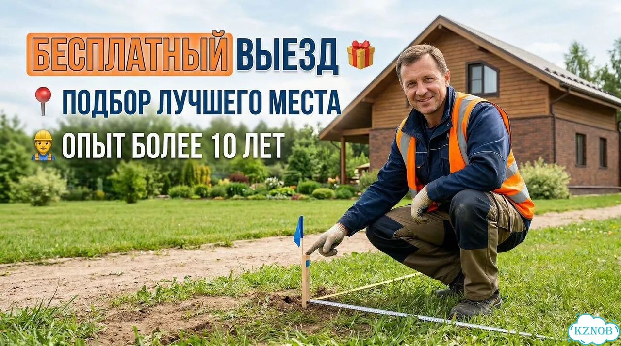 Бурение колодца, выгребная яма, ямобур, бурение фото 3
