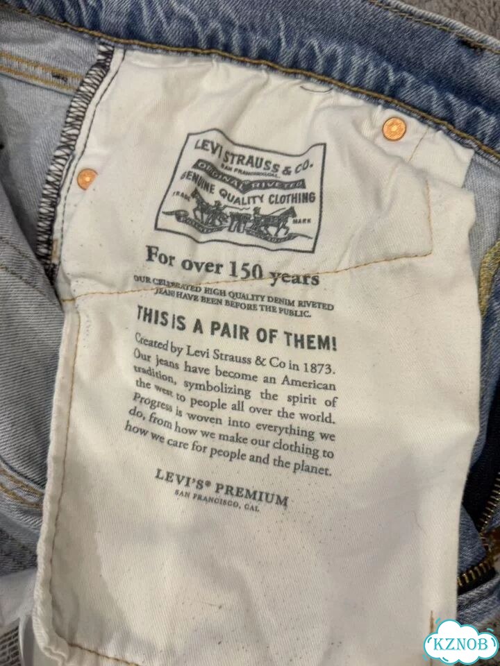 Джинсы Levis 511 slim fit оригинал фото 4