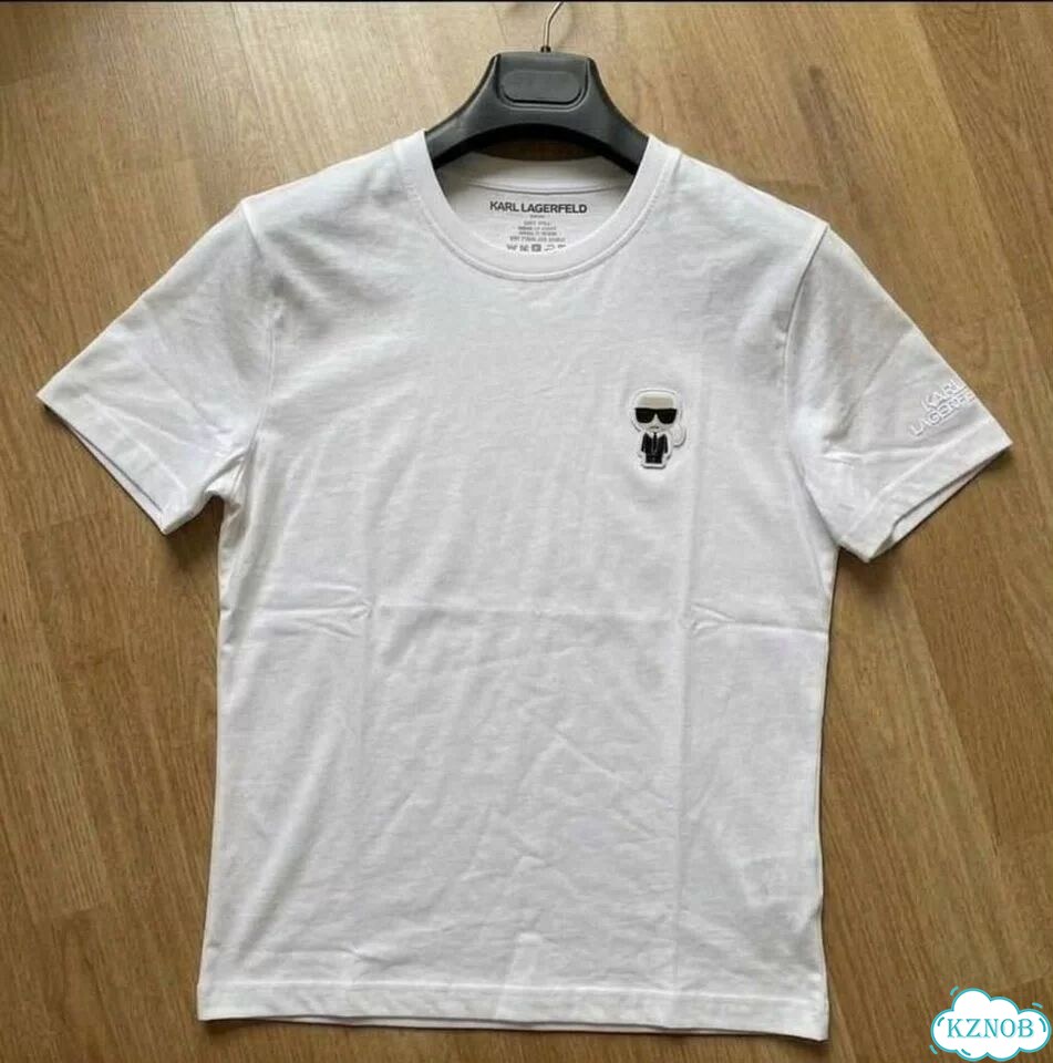 Футболка Karl Lagerfeld Ikon K-initial white фото 1