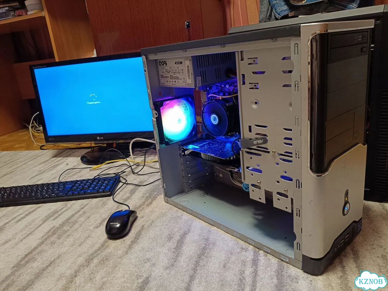 Игровой компьютер с монитором фото 1