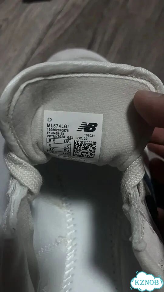 Кроссовки New balance 574 серые фото 2