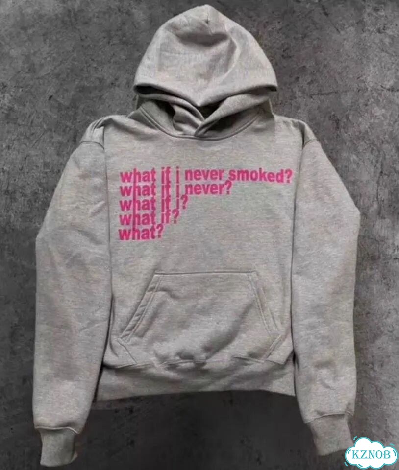 Худи What if i never smoked фото 1