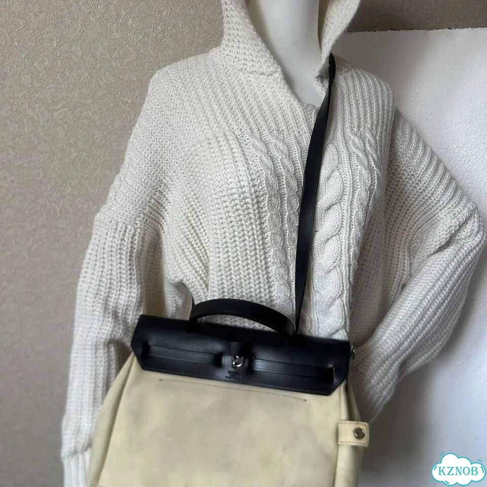 Сумка Hermes Herbag Vintage Toile винтаж кроссбоди фото 8