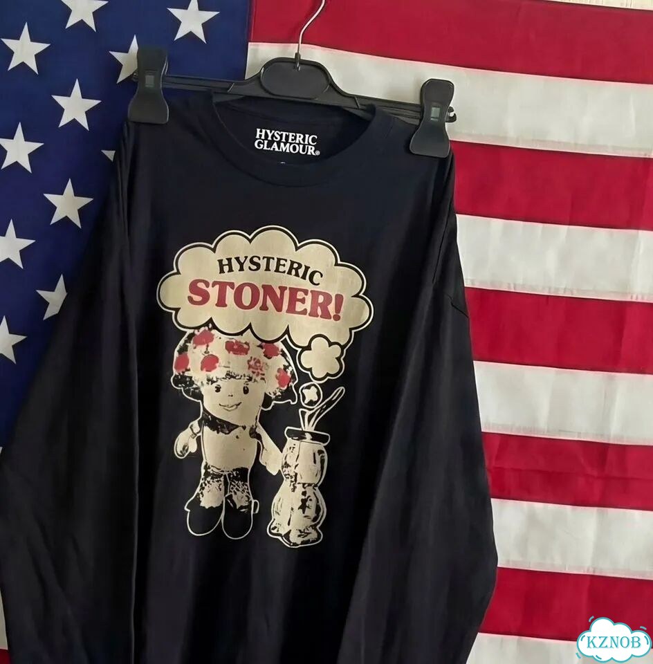 Лонгслив Hysteric Glamour Mushrooms stoned sleeve фото 3